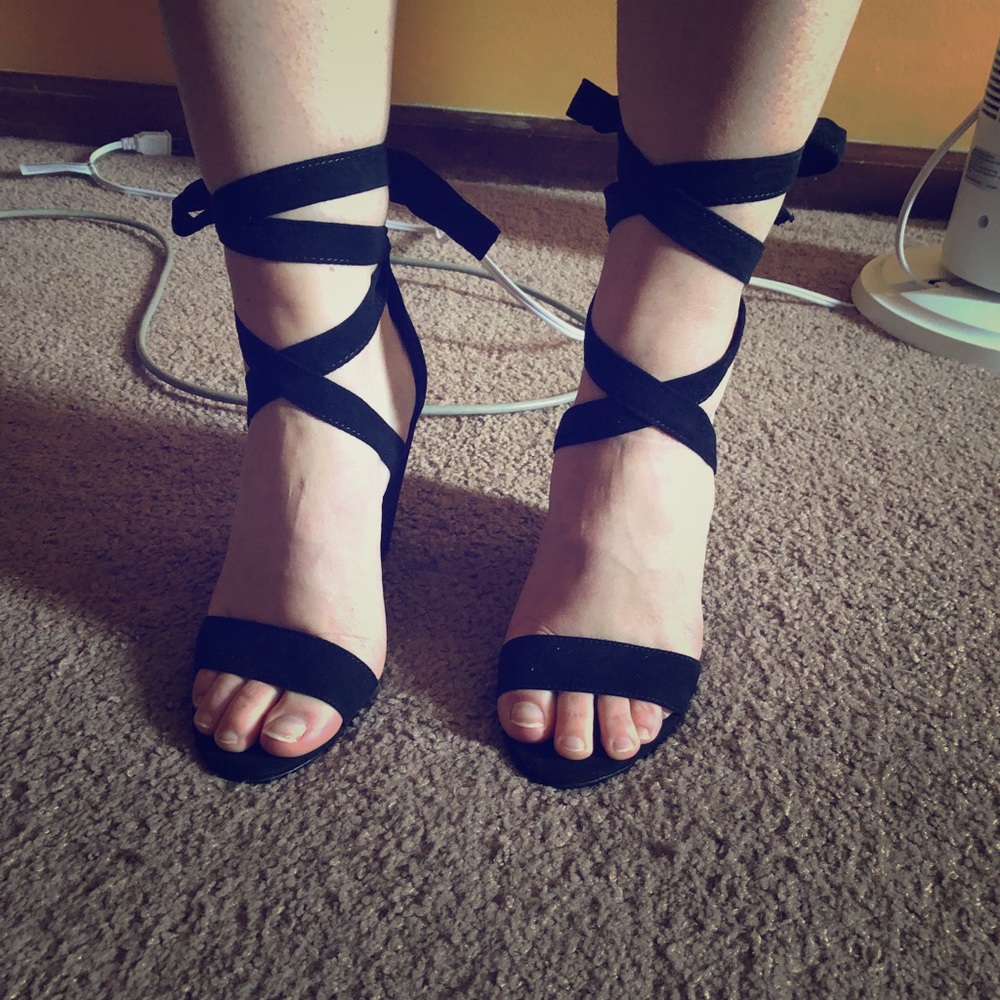 All black tie wedges!